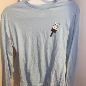 RIPNDIP Bob Ross Long Sleeve Tee